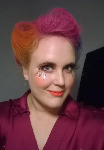 Marie Söderberg i en produktion på Folkoperan